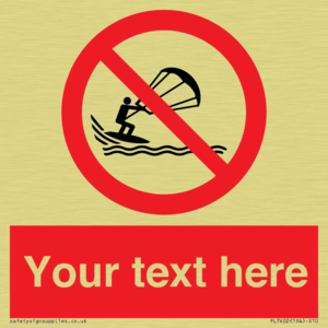 Custom No kite surfing